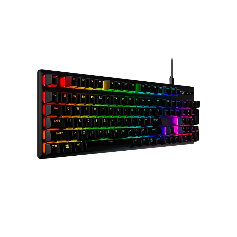 HyperX Alloy Origins PBT Mechanical Gaming Keyboard | 639N3AA#A2N - Vektra Computers LLC HyperX Alloy Origins PBT Mechanical Gaming Keyboard | 639N3AA#A2N - Vektra Computers LLC